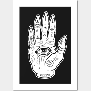 Hand of Legion Palmistry Posters and Art